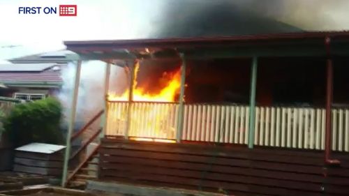 Last month, a hoverboard caused a Melbourne house fire. (9NEWS)