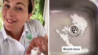 Professional cleaner shares sink cleaning tips on TikTok