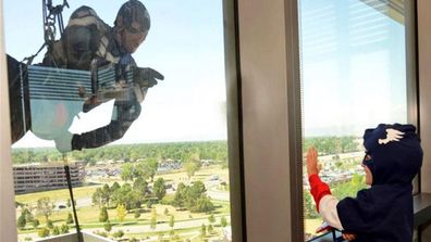 Children at a Colorado hospital were thrilled when they looked out the window and saw their favourite superheroes rappelling past.
<br><br>
Members of the Aurora Police Department's SWAT team dressed up as Superman, Spiderman, Captain America, Batman, Robin and Wolverine and climbed down the wall of the Children's Hospital in the city of Aurora last week.

It was the second year in a row that the police department had teamed up with the hospital for the special display.<br><br>

Last year they did it to fulfil a request on a patient's bucket list, but now the police department wants to make it an annual event.
<br><br>
"Our guys absolutely loved it. It's a different use of their skills, and putting smiles on those kids faces meant a lot to them," Diana Cooley from Aurora police told NBC News.
<br><br><b>
Take a look through the gallery for the heartwarming photos shared by the Aurora Police Department and Children's Hospital Colorado.
</b>