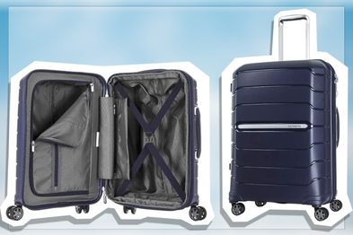 9PR: Samsonite Oc2lite Suitcase, Navy Blue