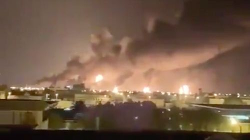The drone attacks hit the world's largest oil processing facility in Saudi Arabia and a major oil field Saturday (local time), sparking huge fires at a vulnerable chokepoint for global energy supplies.