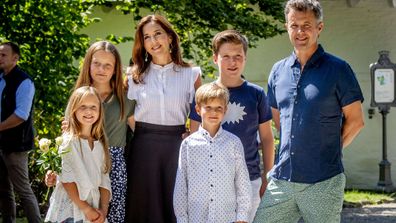 Princess Mary's children Princess Josephine and Prince Vincent in pictures