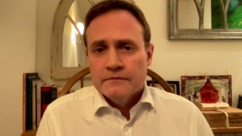 The chair of the UK's powerful foreign affairs committee Tom Tugendhat.