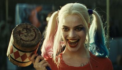 Margot Robbie as Harley Quinn in Suicide Squad.