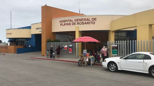 Thomas Markle spent one day at the Hospital General de Playas de Rosarito. (9NEWS)