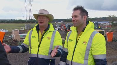 Foremen Keith and Dan say their final goodbyes on The Block 2022.