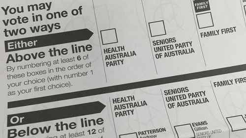 Health Australia Party's prime position draws ire of medical bodies