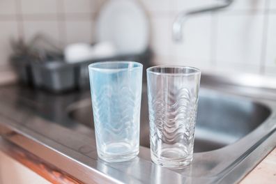 Cleaning glassware