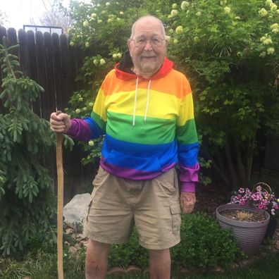 Kenneth Felts came out to friends and family after 90 years of concealing his sexuality, sharing his story in a heartwarming Facebook post.