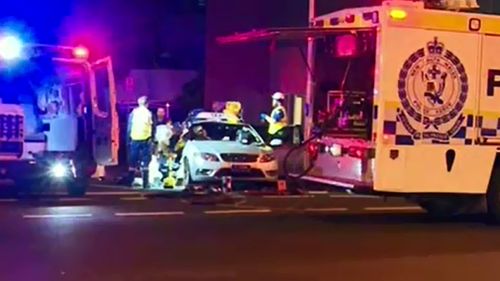 Emergency services were called to the Waterloo scene overnight. (9NEWS)