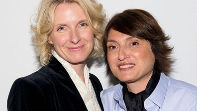 Elizabeth Gilbert with partner Rayya Elias