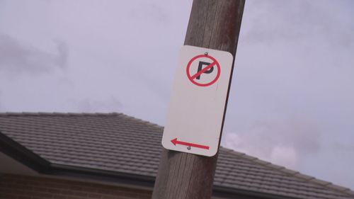 Resident has no parking sign installed in Penshurst angering neighbours.