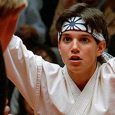 Ralph Macchio in The Karate Kid (Columbia)