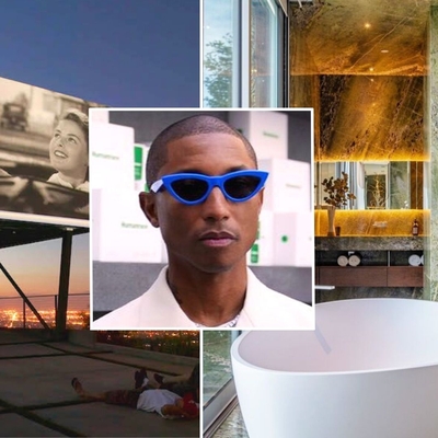 Pharrell Williams offloads LA mansion with skate park and outdoor theatre for $13 million