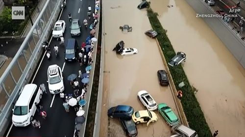 Heavy rainfall hit the province of Henan on July 20, causing flooding in numerous towns and cities. Zhengzhou, the provincial capital of 12 million people, was one of the hardest- hit areas, with entire neighborhoods submerged and passengers trapped in flooded subway cars.