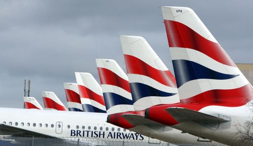 Stowaway reportedly falls from British Airways flight onto London shop