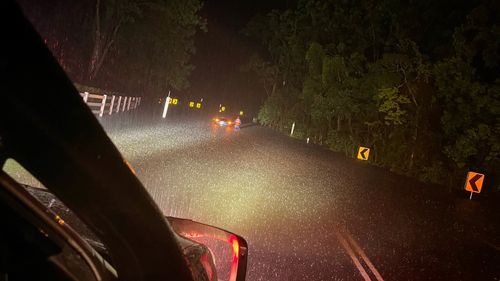 A man has died in a flash flood on the NSW central coast.  