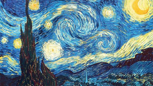 Vincent Van Gogh's Starry Night.