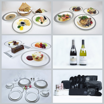 Singapore Airlines at-home dining experience