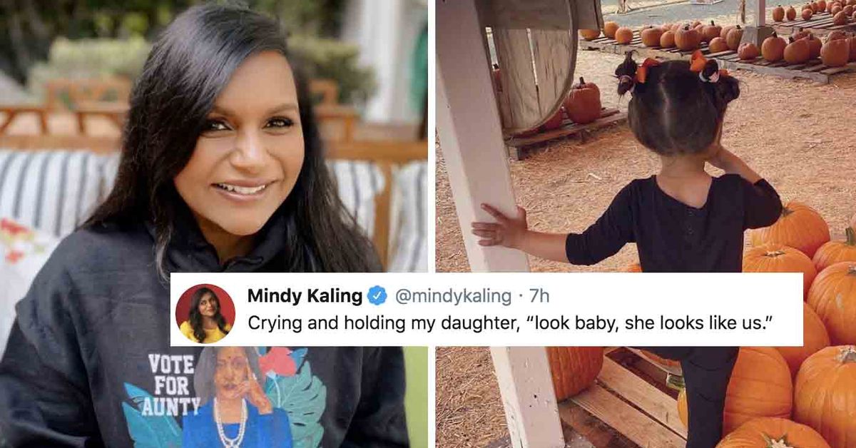 Mindy Kaling's emotional message to daughter about Vice President