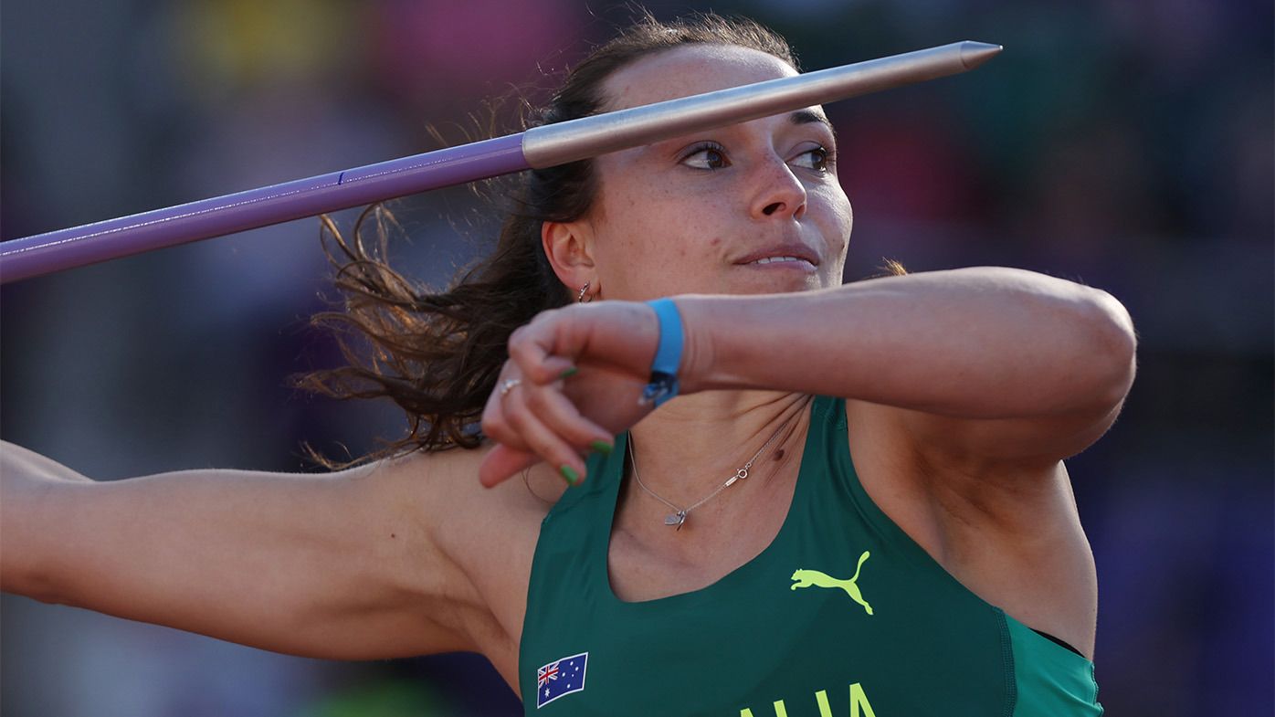EXCLUSIVE: Australian javelin champion's 'outrageous' lifestyle juggling act