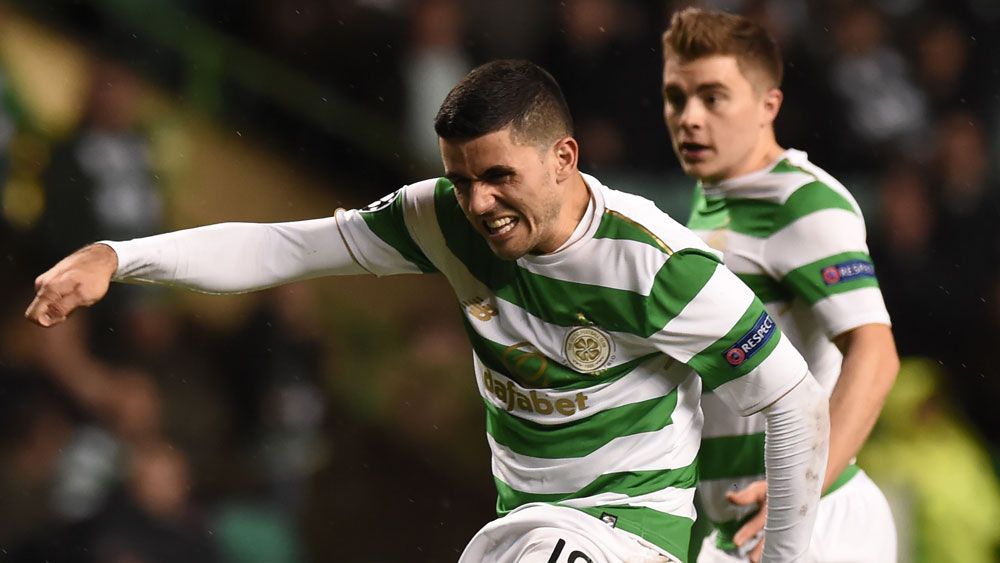 Socceroos' Tom Rogic scores screamer in Celtic rout over Ross County in Scottish Premier League