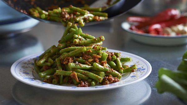 Ayam's Malaysian sambal green beans