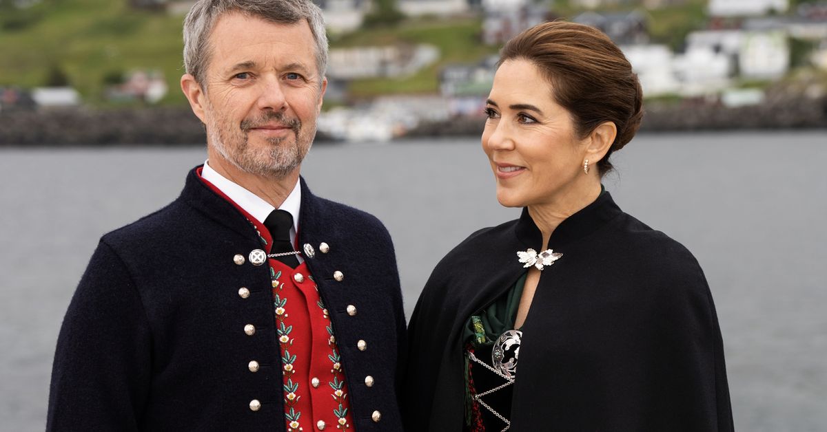 King Frederik and Queen Mary wear national costume as historic tour begins
