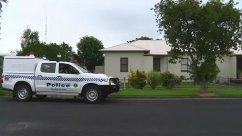 The Millicent home has been placed under police guard. (9NEWS)