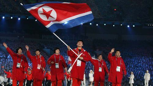 North Korea Winter Olympics team