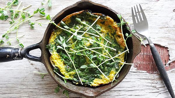 Kuku sabzi, the Persian omelette