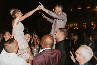 My Wedding Day: Couple marries at Rome's Trevi 