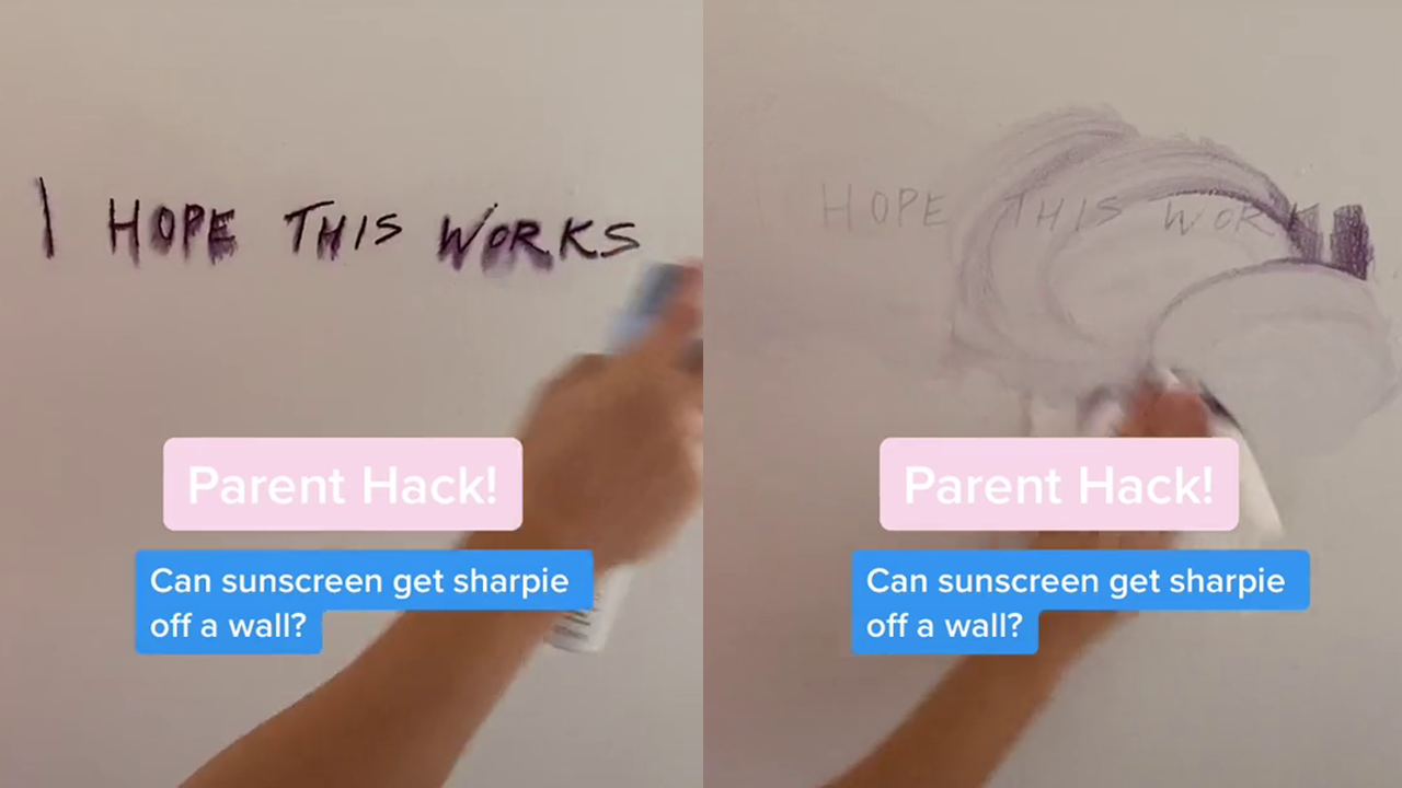 Mum shares clever hack to get sharpie off white wall: The ...