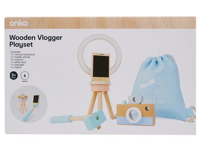 Kmart releases Wooden Vlogger Playset