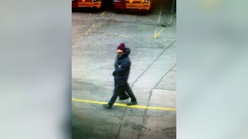 Police are searching for this man in connection with a shooting in Copenhagen. (AAP)