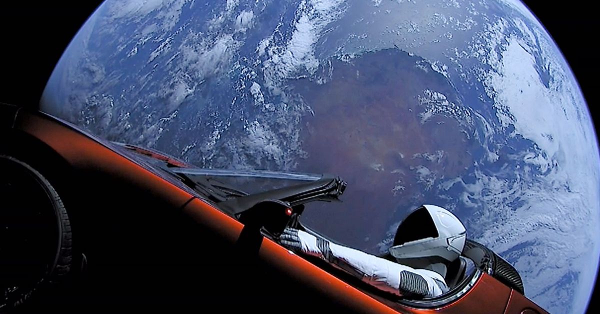 SpaceX put a Tesla sportscar into space five years ago. Where is it now? – 9News