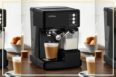 9PR: Sunbeam Café Barista One-Touch Espresso, Latte & Cappuccino Coffee Maker