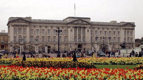 Man arrested after climbing Buckingham Palace gate