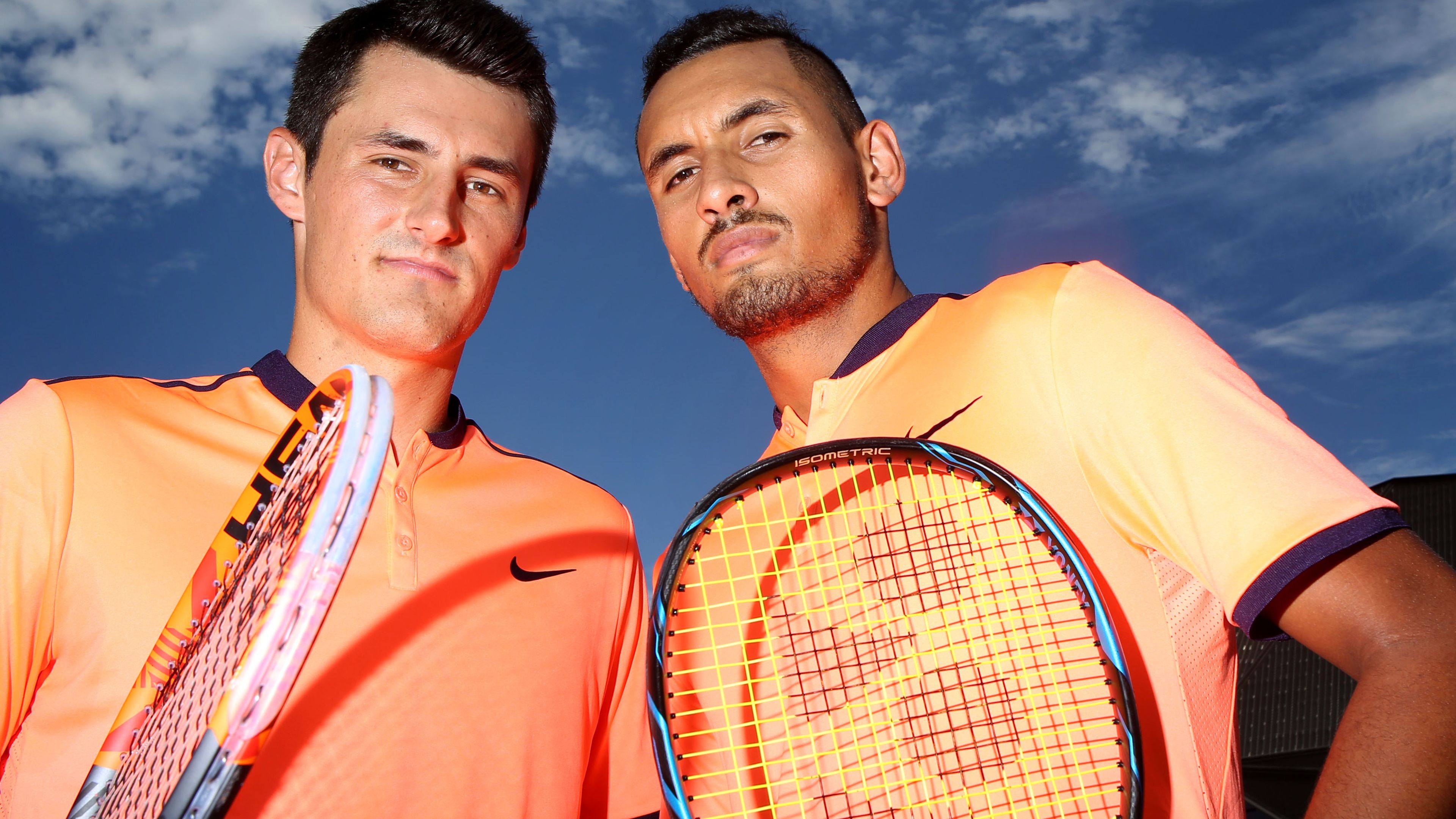 Controversial Australian tennis stars Nick Kyrgios, Bernard Tomic potentially set for salivating clash