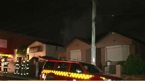 Family escape suspicious flames in Sydney’s inner-west