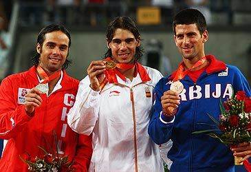 When did Novak Djokovic win his bronze Olympic Games medal?