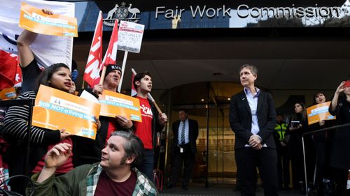 Australian Council of Trad Unions secretary Sally McManus.