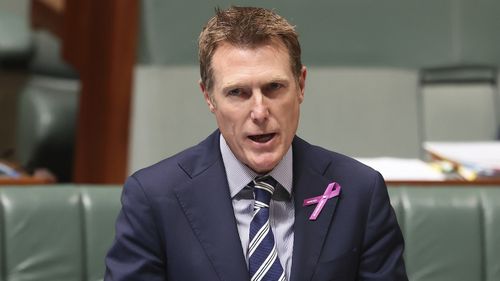 Attorney-General Christian Porter in parliament last week.