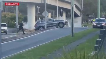 Police chase Nerang, Gold Coast