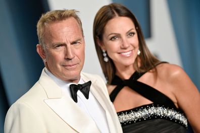 Kevin Costner and Christine Baumgartner