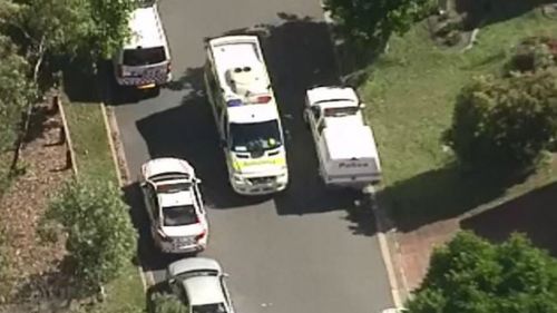 Emergency services at the scene. (9NEWS)