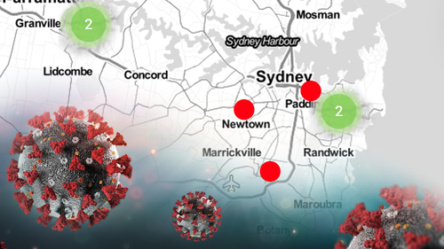 Coronavirus NSW Sydney east venues of concern 5 May 2021 barbeque cinemas