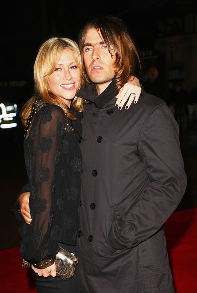 Nicole Appleton and Liam Gallagher attend the premiere of 'Shine A Light' at the Odeon Leicester Square on April 2, 2008 in London, England.