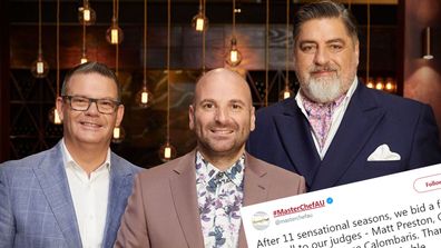 MasterChef’s judges Matt Preston, Gary Mehigan and George Calombaris have left the show