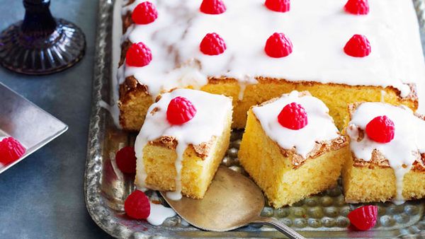 Tray bake for school birthdays